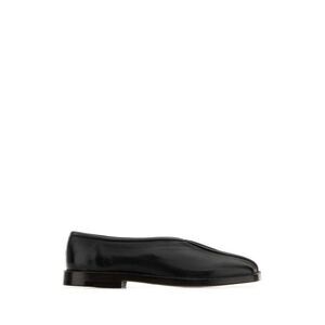 Lemaire Women Black Leather Loafers